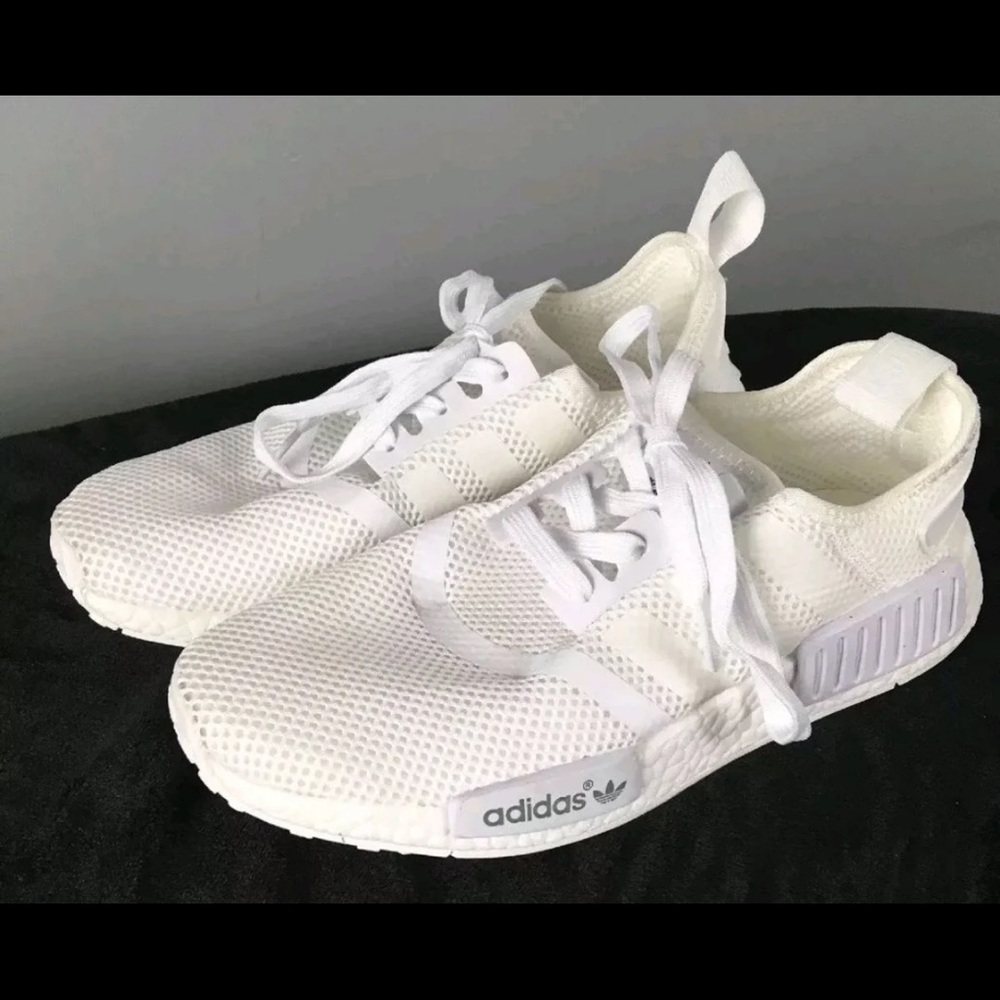 White Adidas NMD